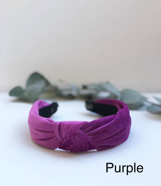 Smooth Velvet Hairband hårbøyle  fra The Love Knot By Zuzanna G