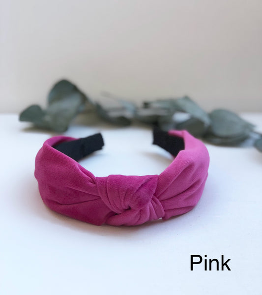 Smooth Velvet Hairband hårbøyle  fra The Love Knot By Zuzanna G
