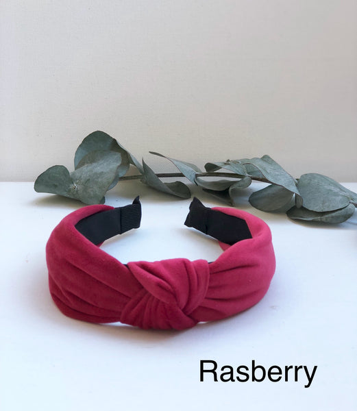Smooth Velvet Hairband hårbøyle  fra The Love Knot By Zuzanna G