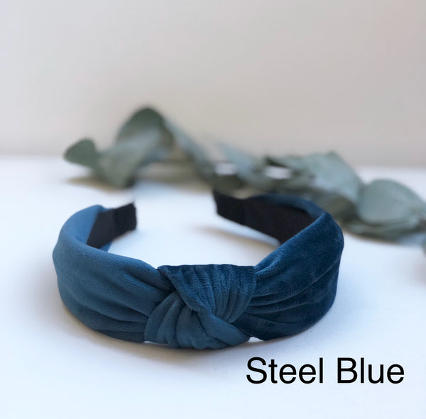 Smooth Velvet Hairband hårbøyle  fra The Love Knot By Zuzanna G
