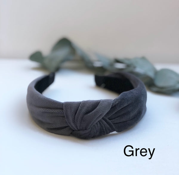 Smooth Velvet Hairband hårbøyle  fra The Love Knot By Zuzanna G