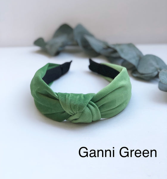 Smooth Velvet Hairband hårbøyle  fra The Love Knot By Zuzanna G