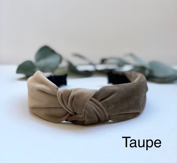 Smooth Velvet Hairband hårbøyle  fra The Love Knot By Zuzanna G