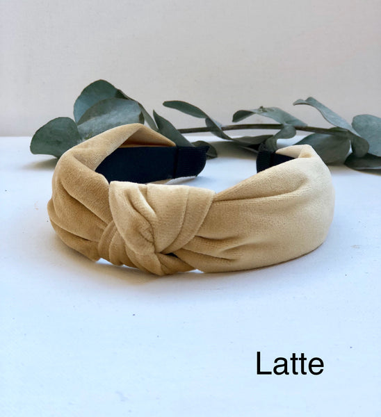 Smooth Velvet Hairband hårbøyle  fra The Love Knot By Zuzanna G