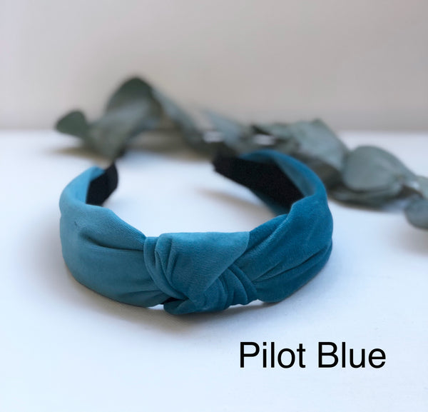 Smooth Velvet Hairband hårbøyle  fra The Love Knot By Zuzanna G
