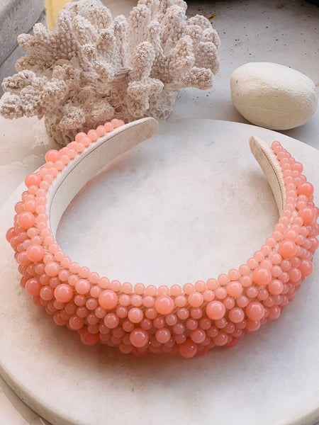 PASTELICA BEAD  hårbøyle, MELON