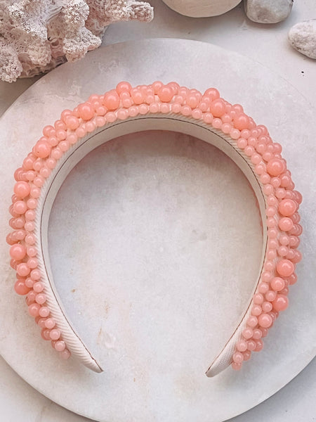 PASTELICA BEAD  hårbøyle, MELON