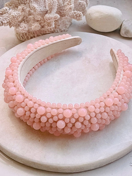 PASTELICA BEAD  hårbøyle, ROSEBUD