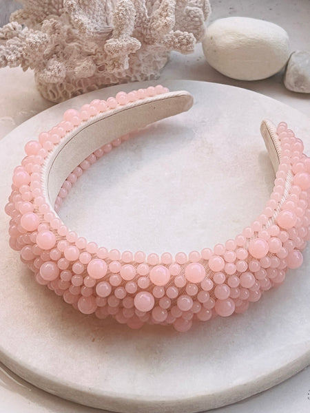 PASTELICA BEAD  hårbøyle, ROSEBUD