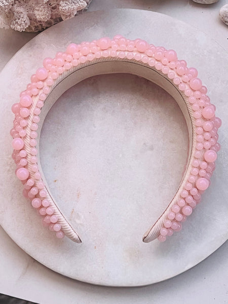 PASTELICA BEAD  hårbøyle, ROSEBUD