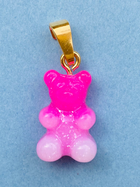 YUMMY BEAR gull anheng I PINK COTTON / GOLD