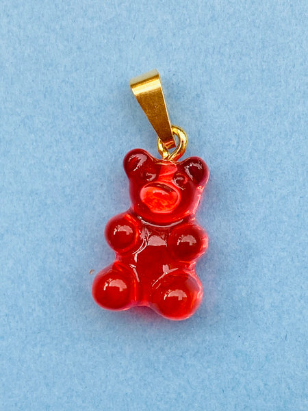 YUMMY BEAR gull anheng I CLEAR BERRY / GOLD