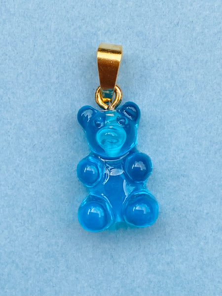 YUMMY BEAR gull anheng i CLEAR BLUE SKY / GOLD