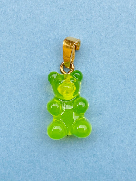 YUMMY BEAR gull anheng I CLEAR LIME/ GOLD