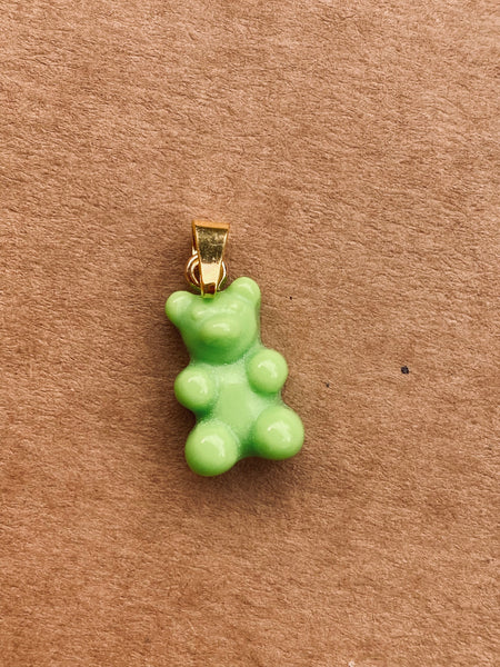 YUMMY BEAR gull anheng i JUNGLE GREEN