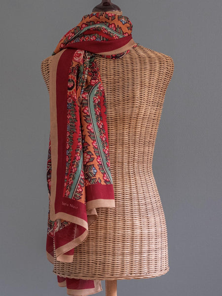 LONG FRENCH MIRROR SCARF