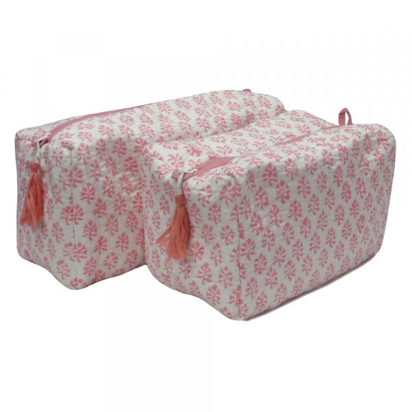 QUILTED HAND BLOCK COTTON, SMALL
