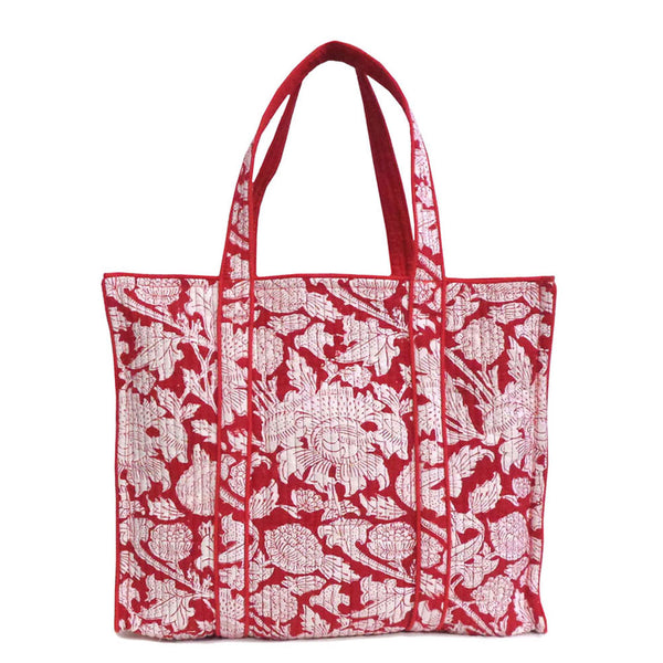 Zuzanna G QUILTED SHOPPER tote veske i bomull