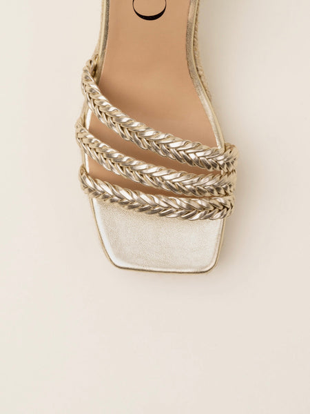 NAVEEN NAPA KILHÆL SANDAL, PLATINO GOLD