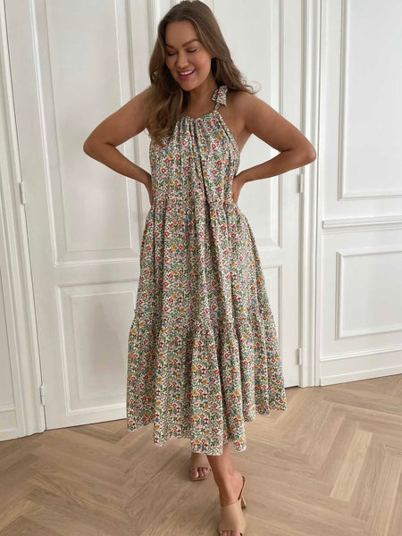 LONG ABBI DRESS I Wild Garden