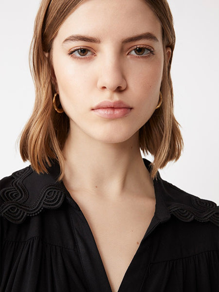 CEYLAN  ROBE, BLACK