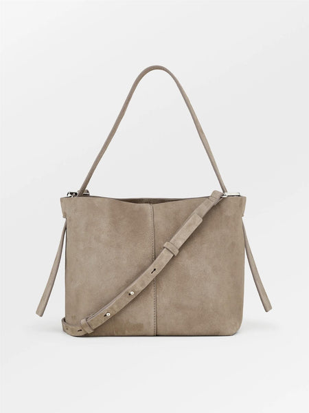 Suede Fraya Small Bag - GREY