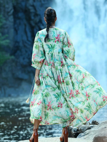 BONNIE DRESS , ALOHA PRINT