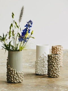 NAXOS vase, L, white