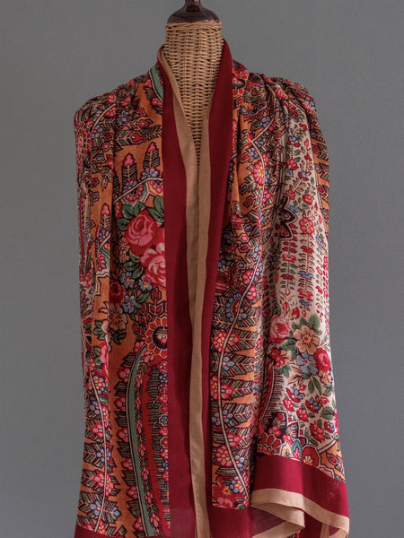 LONG FRENCH MIRROR SCARF