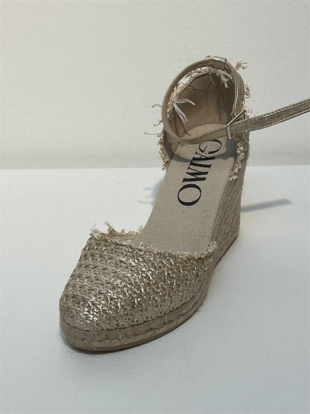 CILE CESSUTTO KILHÆL SANDAL, PLATINO GOLD