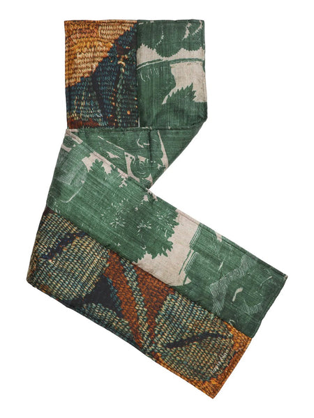 PUFFER GREEN SCARF, GREEN