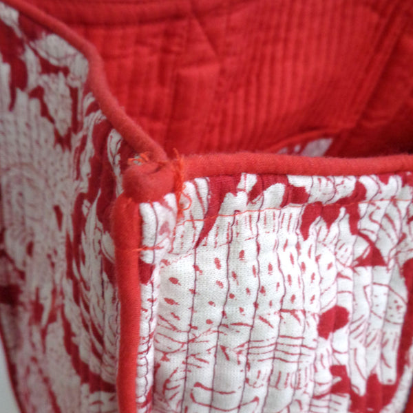 Zuzanna G QUILTED SHOPPER tote veske i bomull