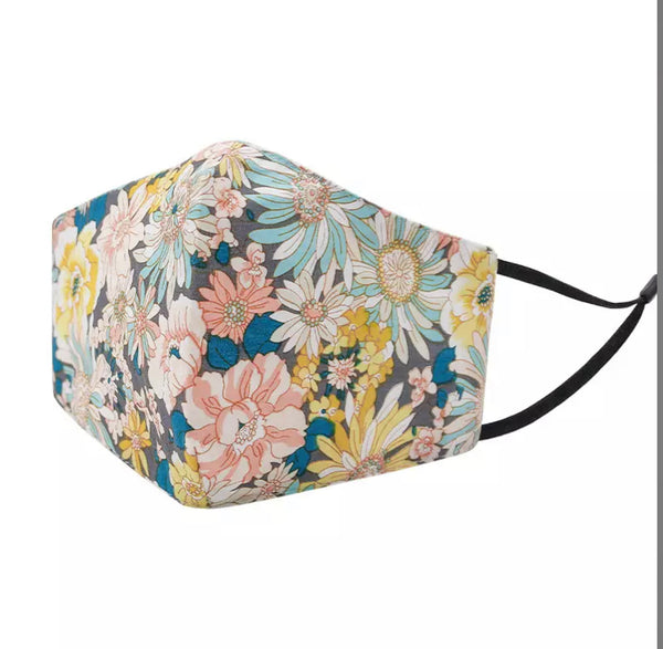 PETIT FLOWER munnbind, PEACHY TEAL