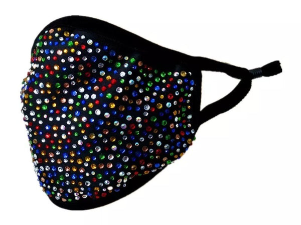 CRYSTAL MASK BLACK / MULTI AB