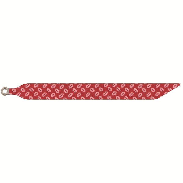 LIPS silk fabric bracelet