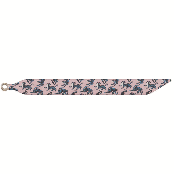 BLUE TIGER  silk fabric bracelet