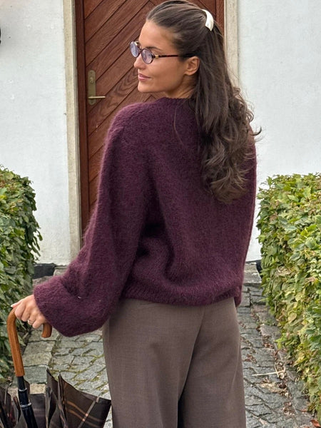 IdaIC Pullover - Bordeaux