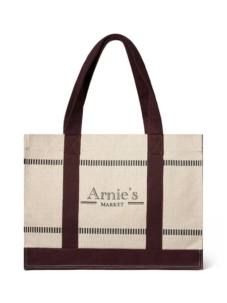 RIVIERA MARKET NATURAL/BURGUNDY