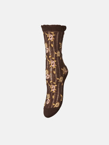 Florisima Cotta Sock, Plum Fudge