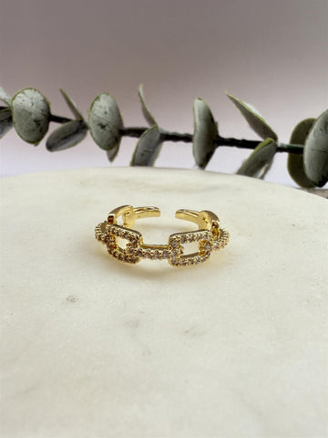BLING CHAINY ring , GOLD