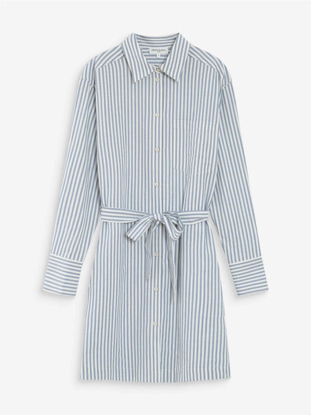 Visery Shirt dress, BLEUET