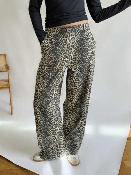 BeccaIC Pants - Leo Print