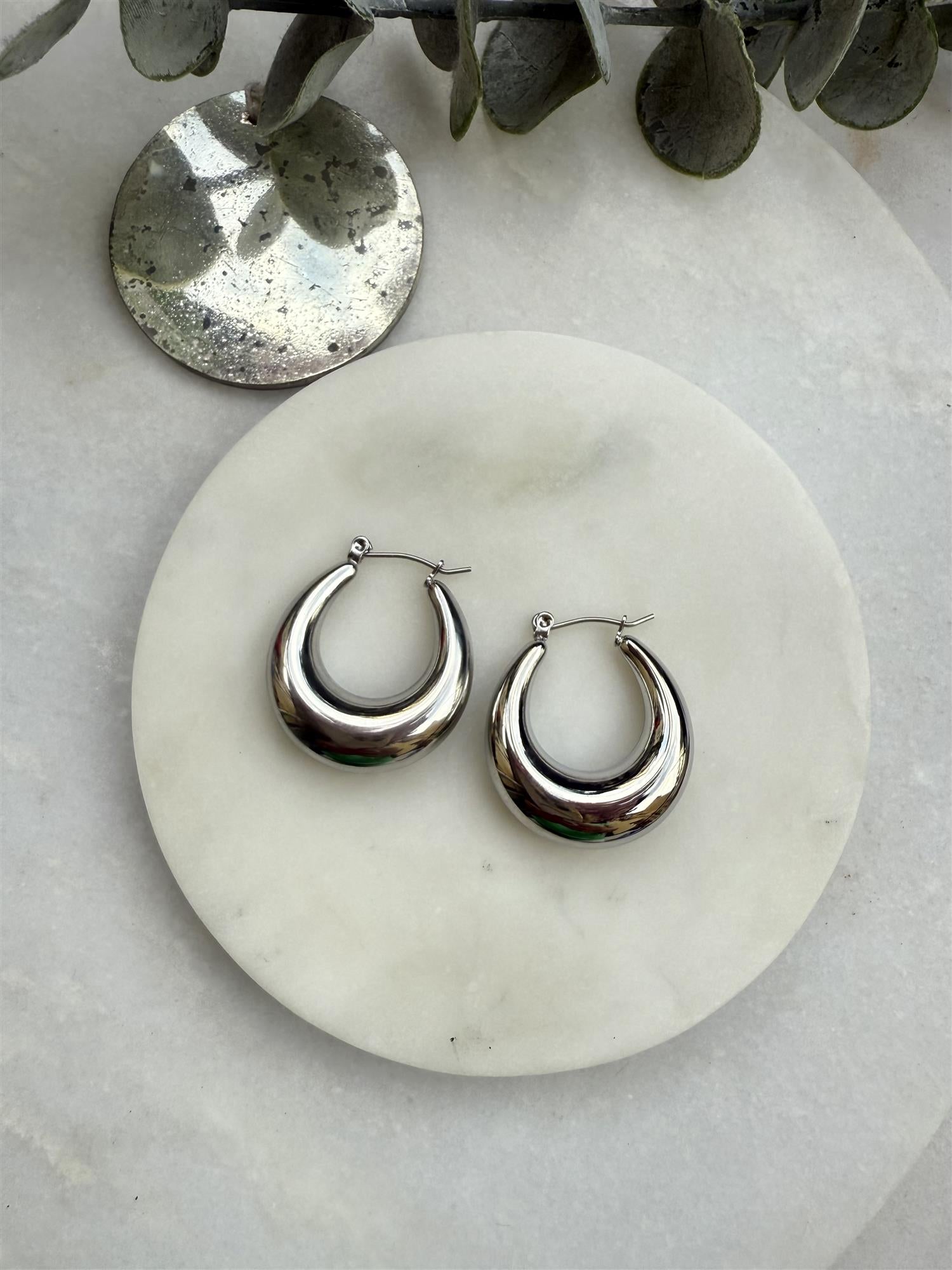 Chunky Hunky hoop, SILVER