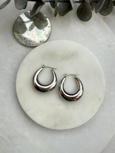 Chunky Hunky hoop, SILVER