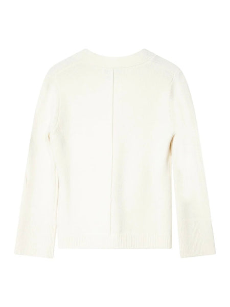 TATE  ULL CARDIGAN  , OFFWHITE