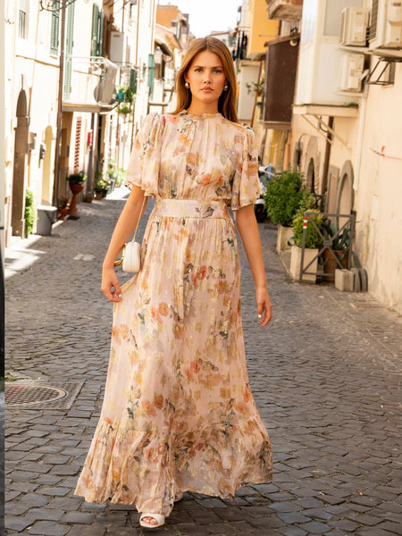 Heena Dress Shimmering Garden