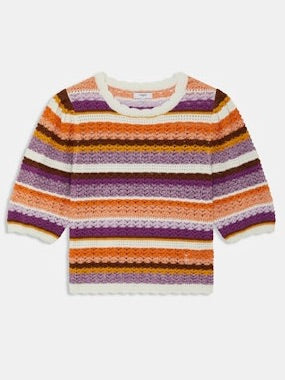 KNITTED PULL PANACA, VIOLET