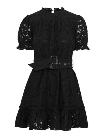 SOPHIE MINI DRESS BLACK LACE