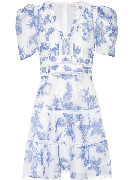EMIE MINI DRESS BLUEBELL BLISS