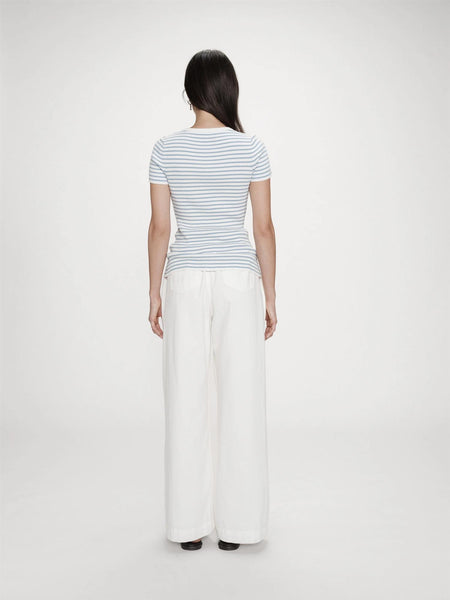 VENDREDI STRIPETE  T-SHIRT, BLEUTE